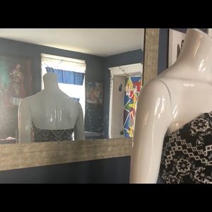 Black & white S-M dress